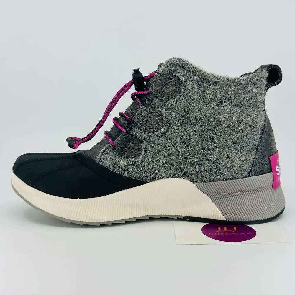Sorel Out N About Classic Boots Quarry NY4563-052 Kids Size 6 / Women's Size 7